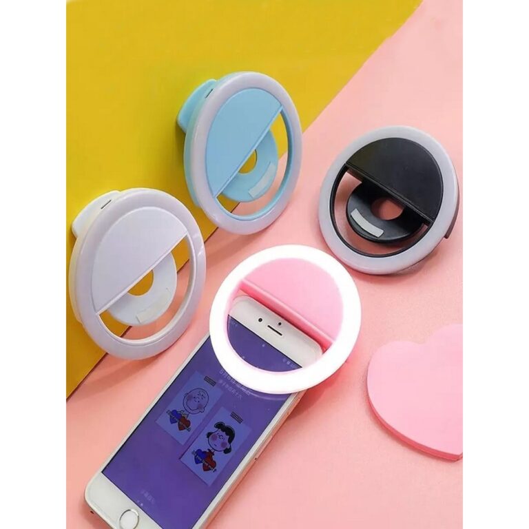 Clipe Anel Luz Pra Selfie Ring Light Flash Celular