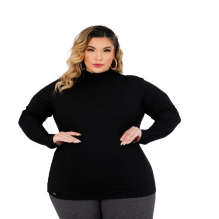 Blusa Feminina Cacherrel Plus Size Segunda Pele Te