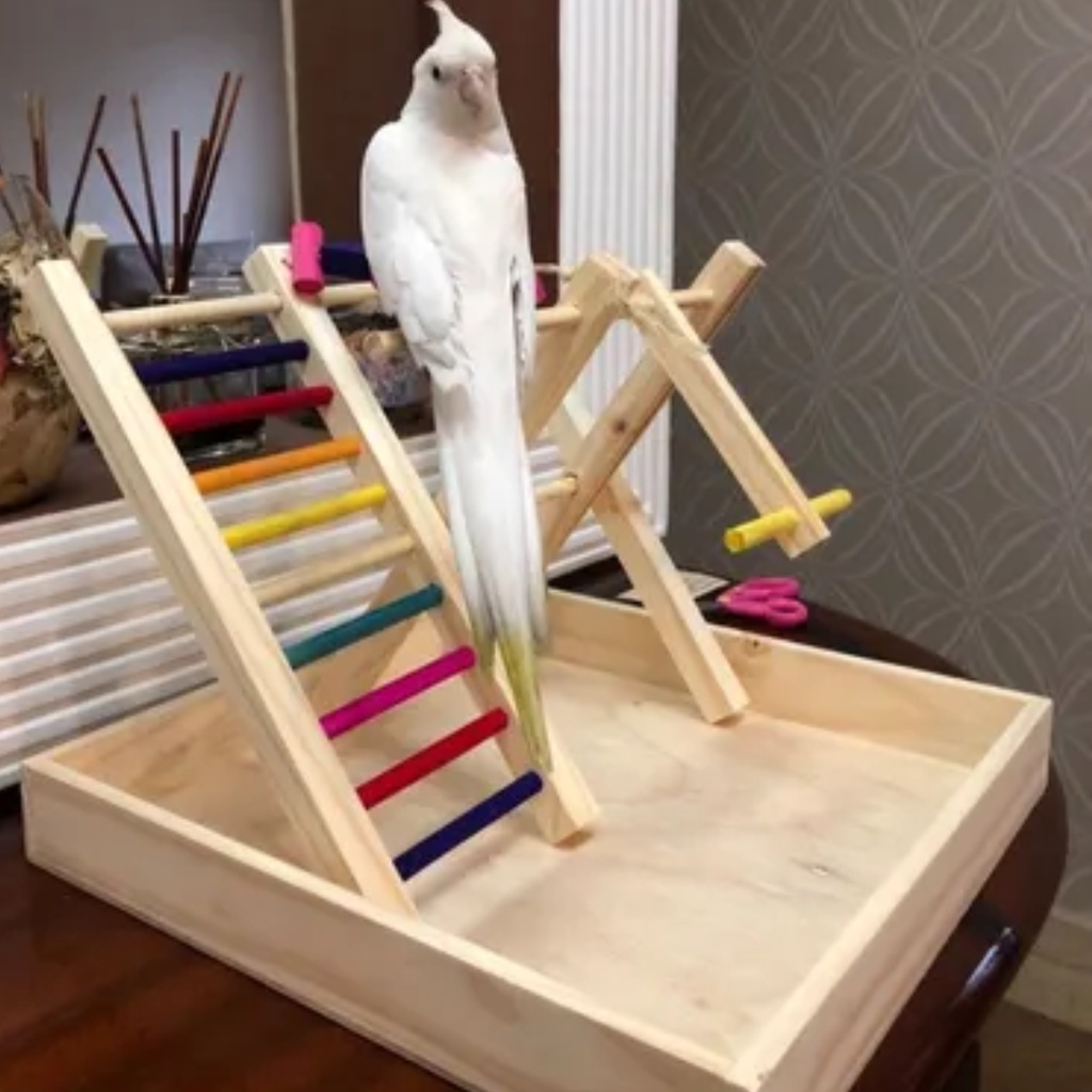 Brinquedo Playground L, Para Calopsita, Periquito,  Hamster