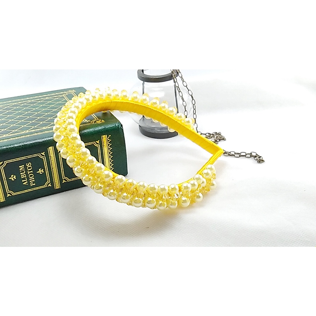 TIARA ACRILICO E PEROLA LUXO REF. AP900/0126A