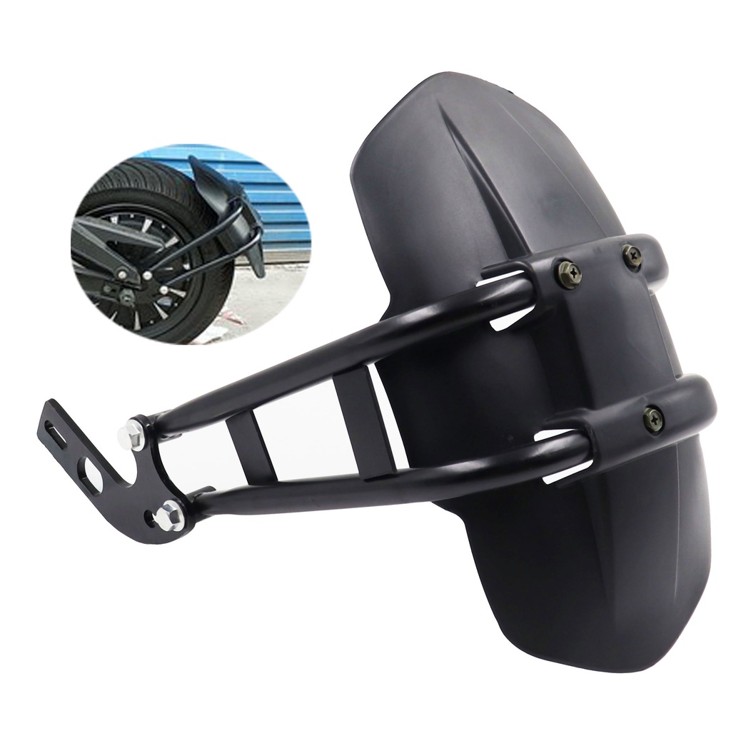 RONXMOR E-bike Motocicleta Peças Modificadas Pára-Choque Traseiro 10 Polegadas A 18 Universal Lama T
