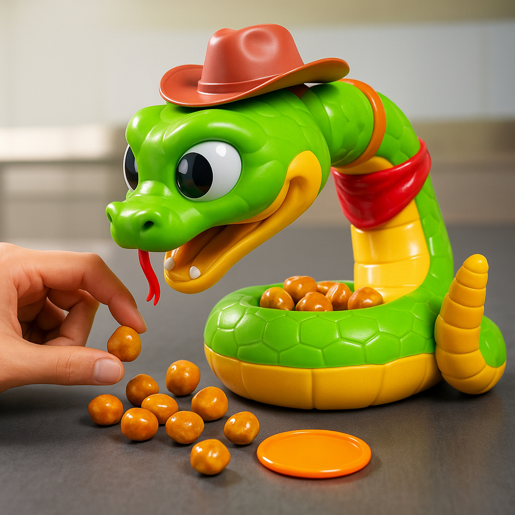 Brinquedo Tesouro da Serpente Jogo de Estratégia Educativo Interativo