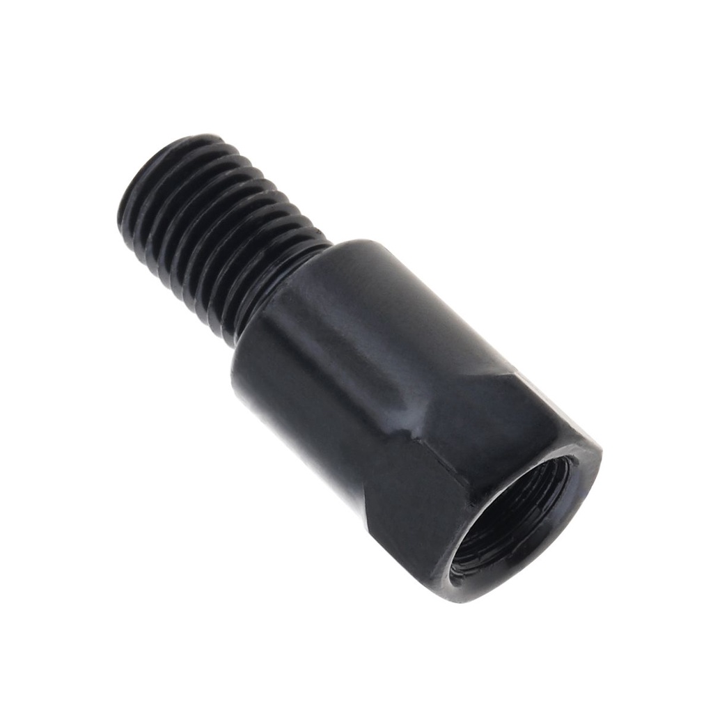 1pc 10mm Adaptador De Espelho No Sentido Horário Metal Aumentar Parafuso Retrovisor De Conversão De