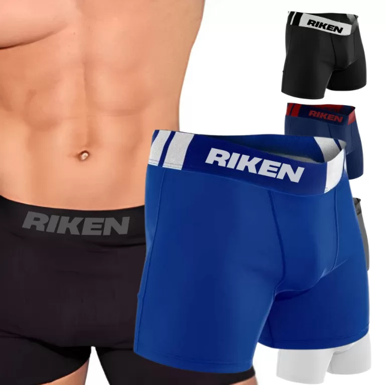 Cueca Boxer de Microfibra Masculino Adulto com For