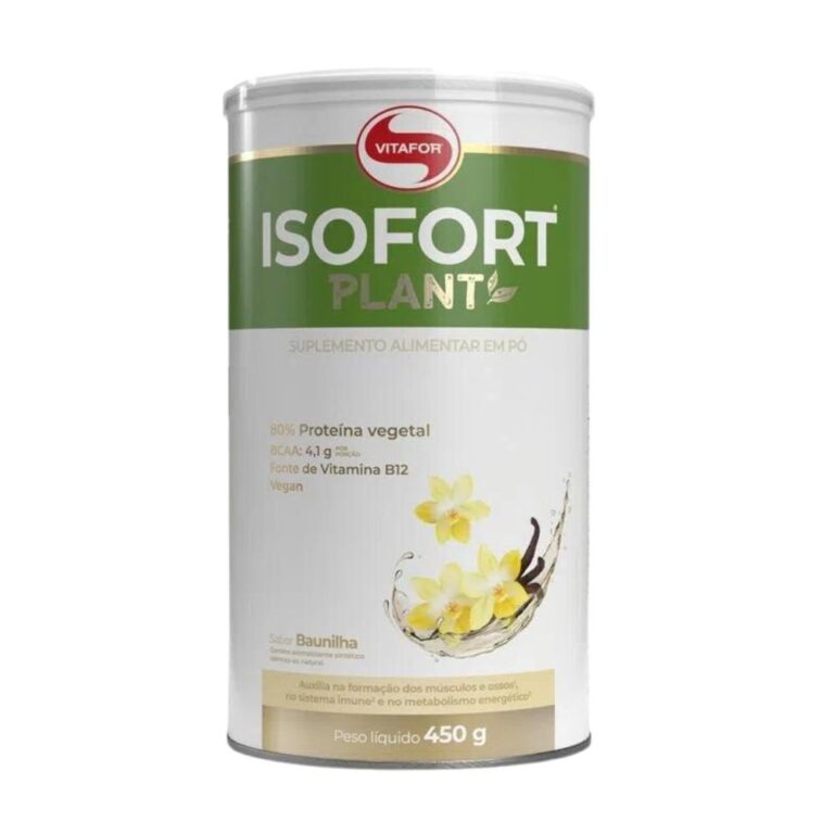 Isofort Plant Sabor Baunilha Vitafor 450g