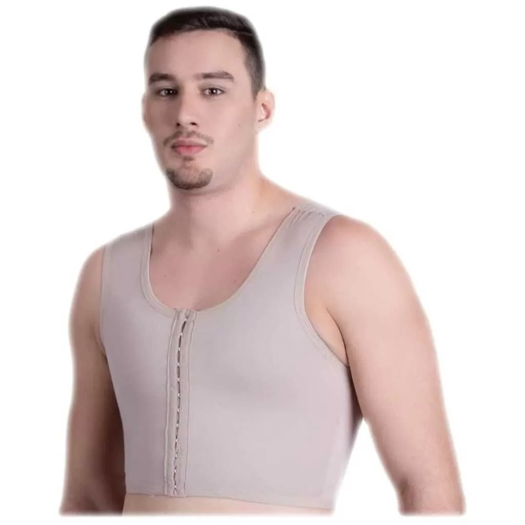 Regata Croped masculina e unissex tap para mamilos