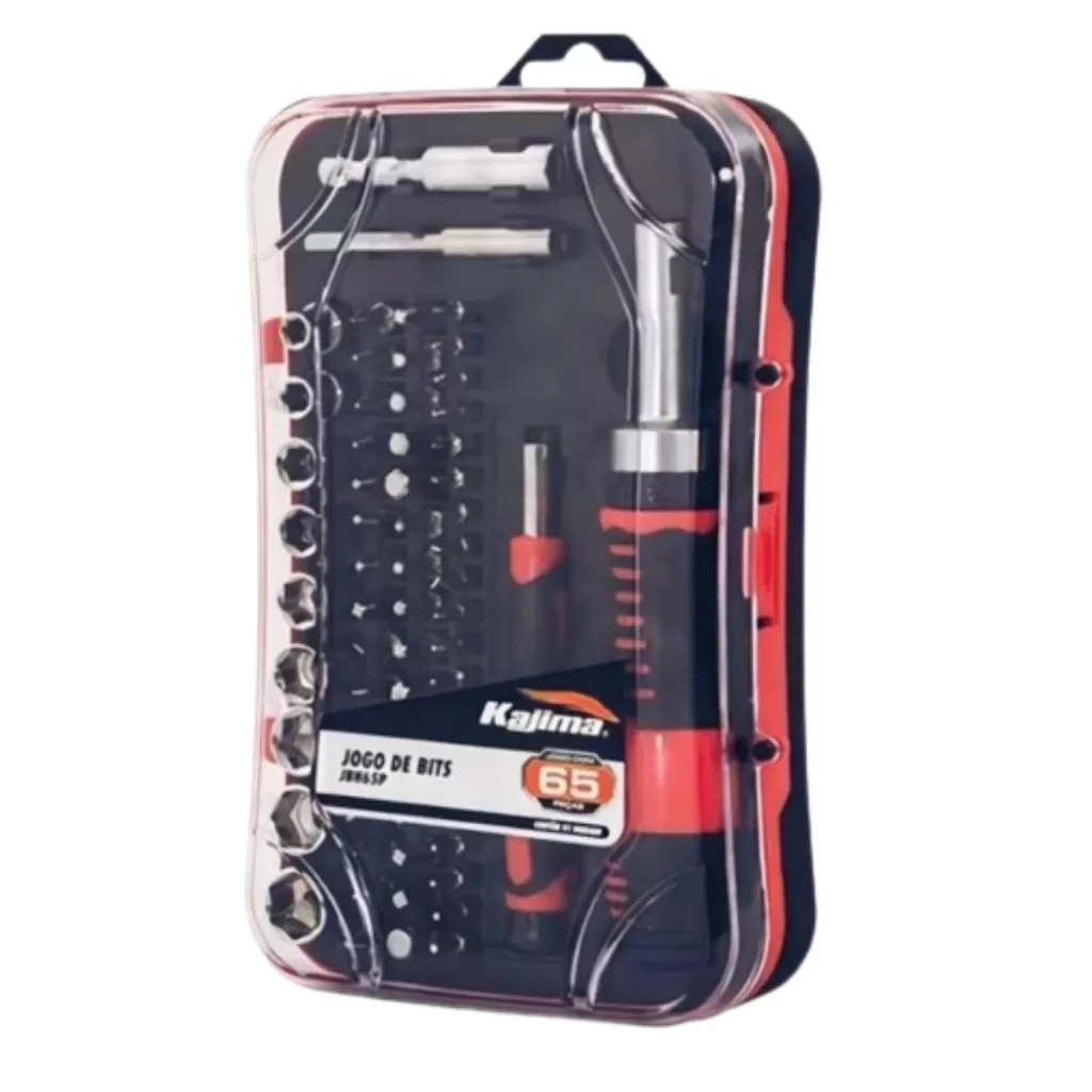 Jogo de Ferramentas com Maleta Jbh65p 65 Peças – Kajima