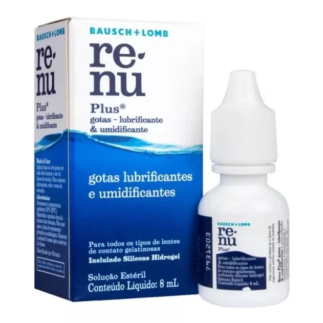 Renu Gotas Umidificante E Lubrificante 8ml