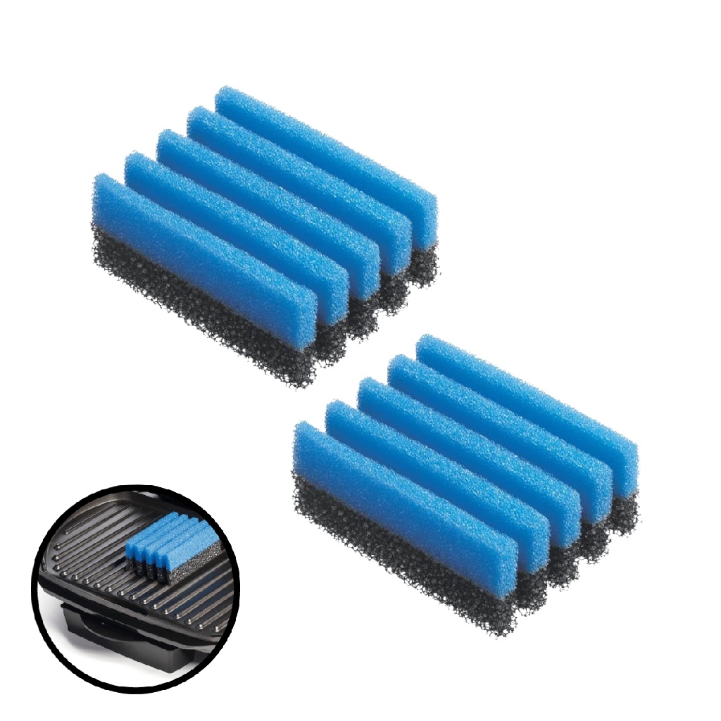 Kit 2 Esponjas Buchinha Limpa Grill Limpa Fácil Esfrebom