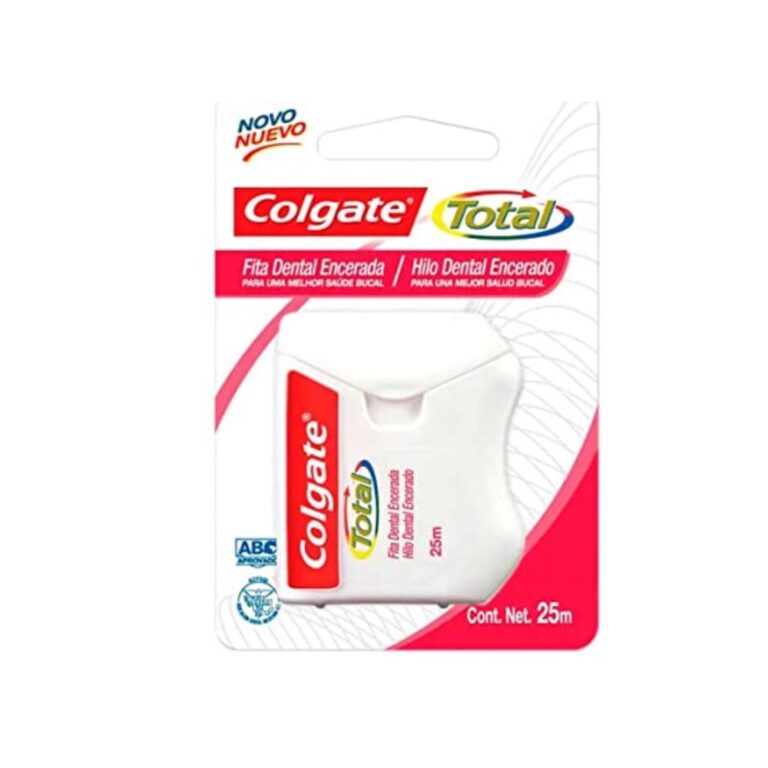 Fita Dental Colgate Total Encerada Com 25 Metros &