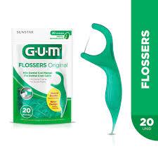 Fio Gum Dent Original Flossers Menta 20 unidades