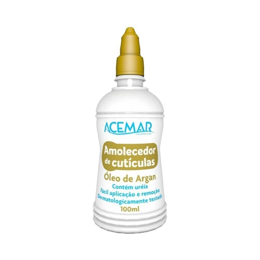 Amolecedor Cutícula Acemar Óleo De Argan 100ml