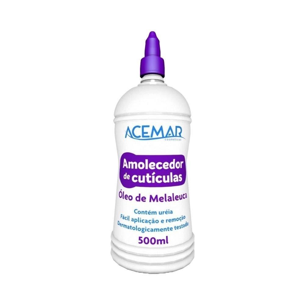 Amolecedor Cutícula Acemar Óleo De Melaleuca 500ml
