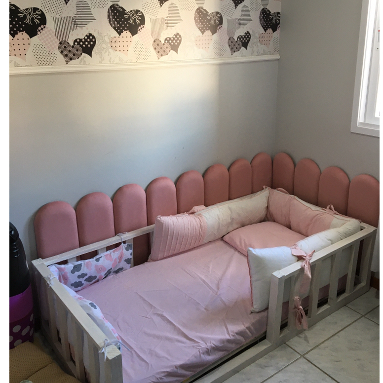 KIT 15 PLACAS PARA CABECEIRA NUVEM DE CAMA DE SOLTEIRO EM L MODULAR