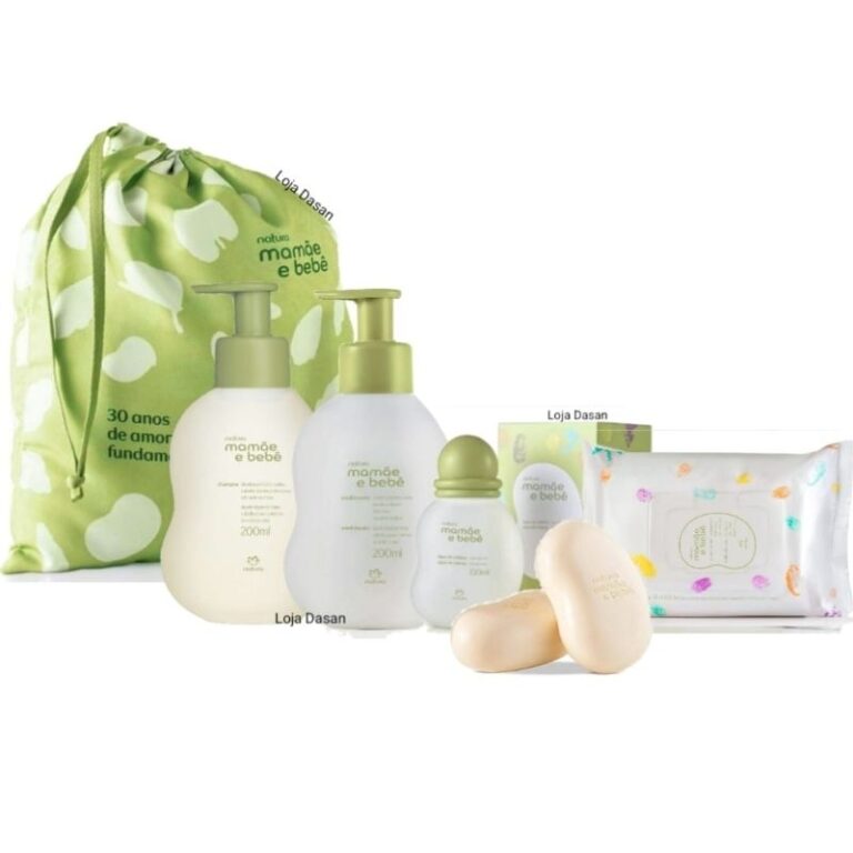 Natura Mamãe e Bebê kit completo