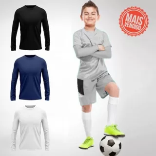 Camisa Térmica Infantil Proteção Solar Uv 50+ S