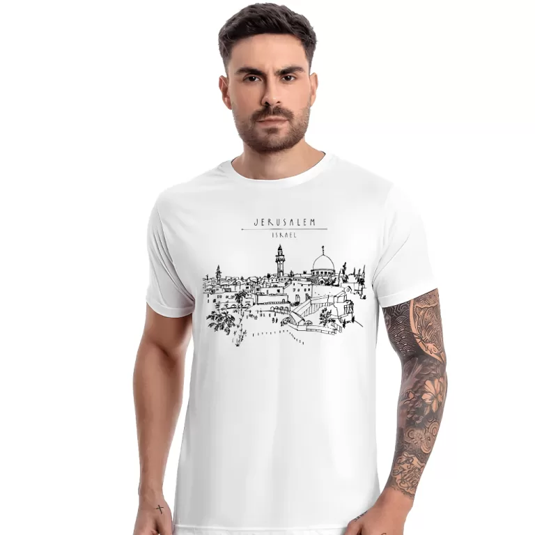 Camiseta Jerusalém Jesus Cristo