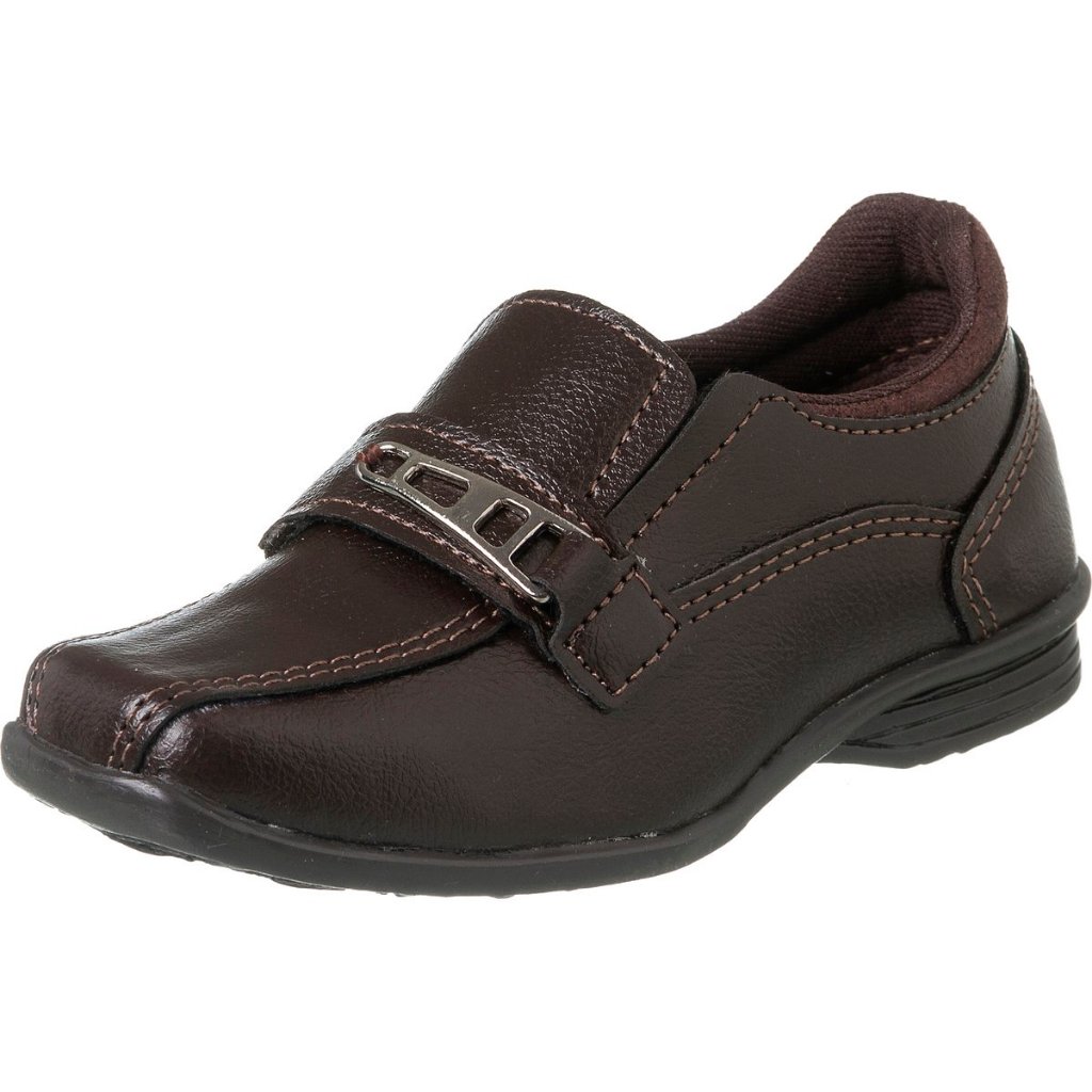 Sapato Social Infantil Menino Confortável para Formatura, Batizado, Festas e Eventos – Inclui Cinto