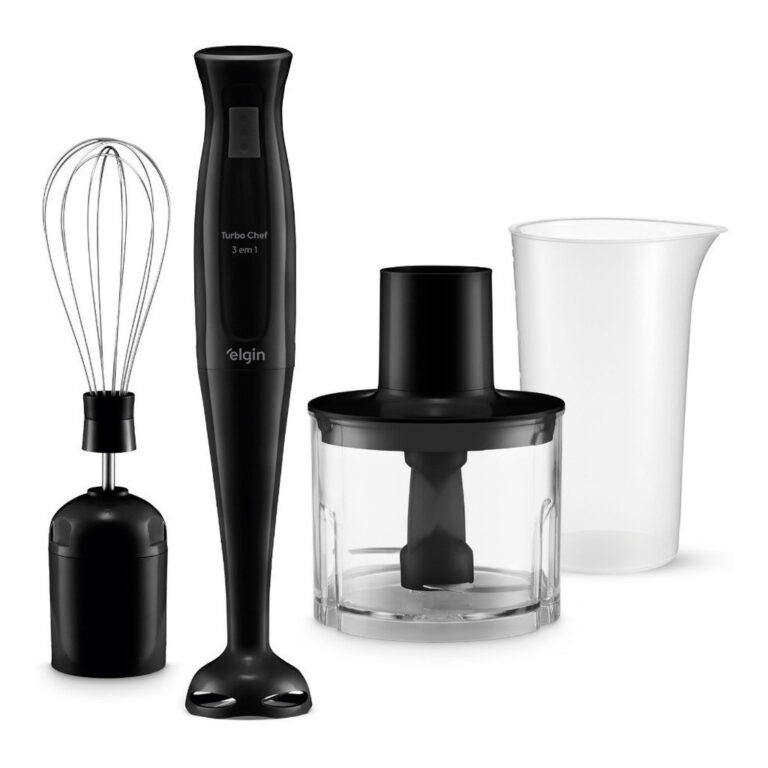Mixer 3 em 1, Turbo Chef Elgin – 200W, Preto