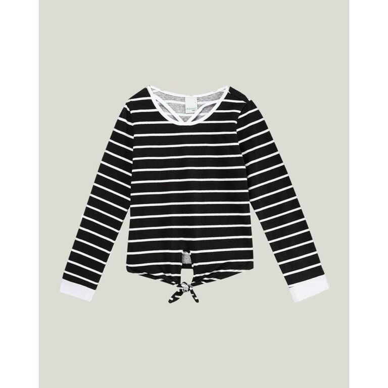 Blusa Listrada Menina Infantil