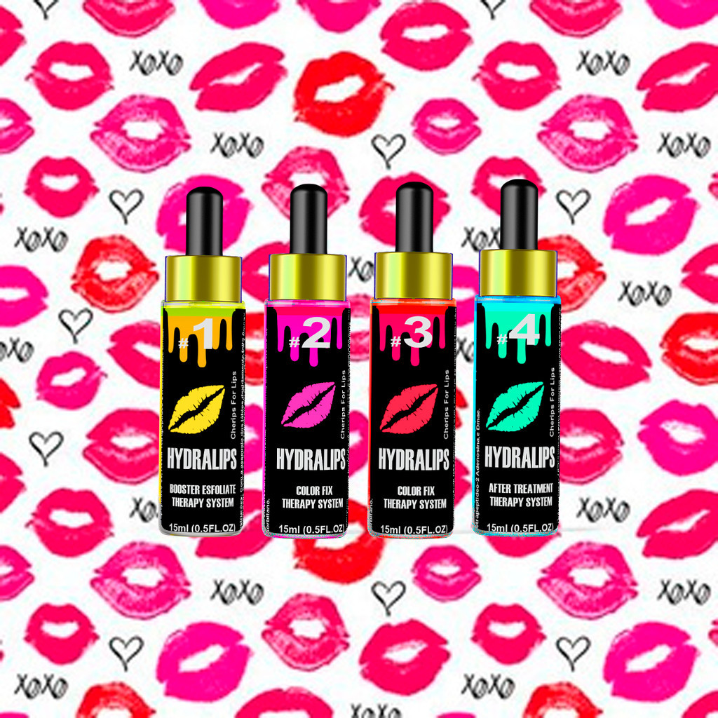 [BBLIP] tratar labios rachados ESFOLIANTE LABIAL+2 PIGMENTOS (ROSA  E VERMELHO )+HIALU LANEIGE