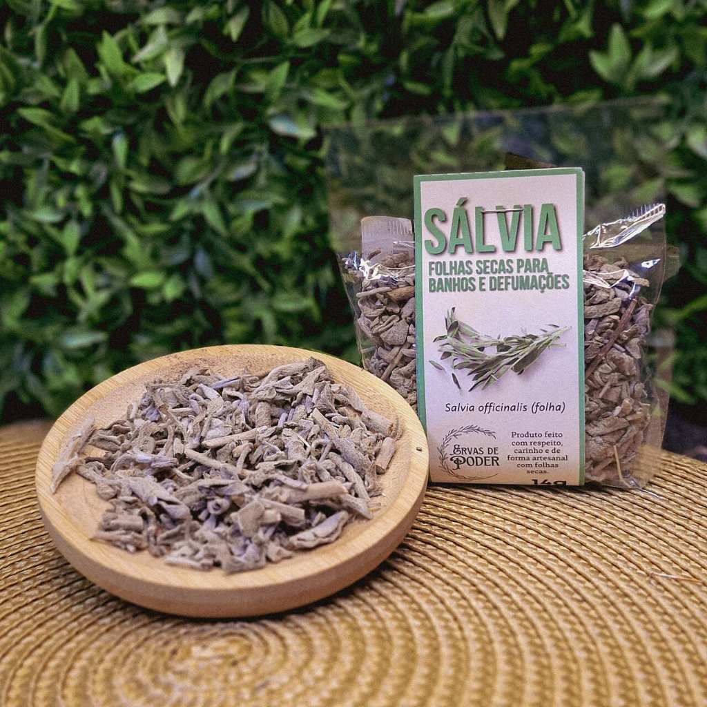 Sálvia Branca Para Defumação e Banho