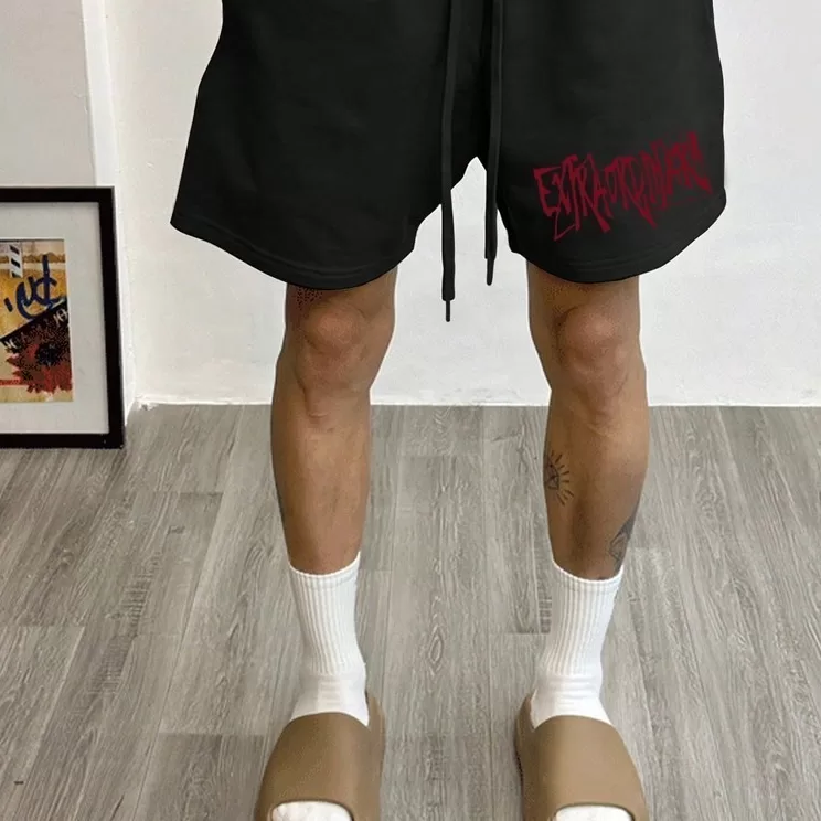 Shorts Bermuda Masculino Streetwear Cordão e Bols