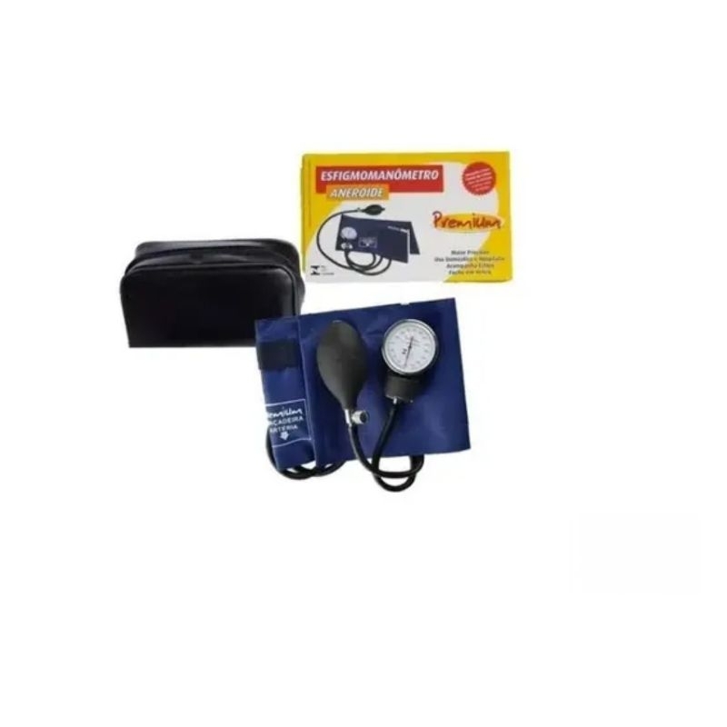 Esfigmomanômetro Aneróide Em Nylon tiras autocolantes Adulto ESFS20N PREMIUM