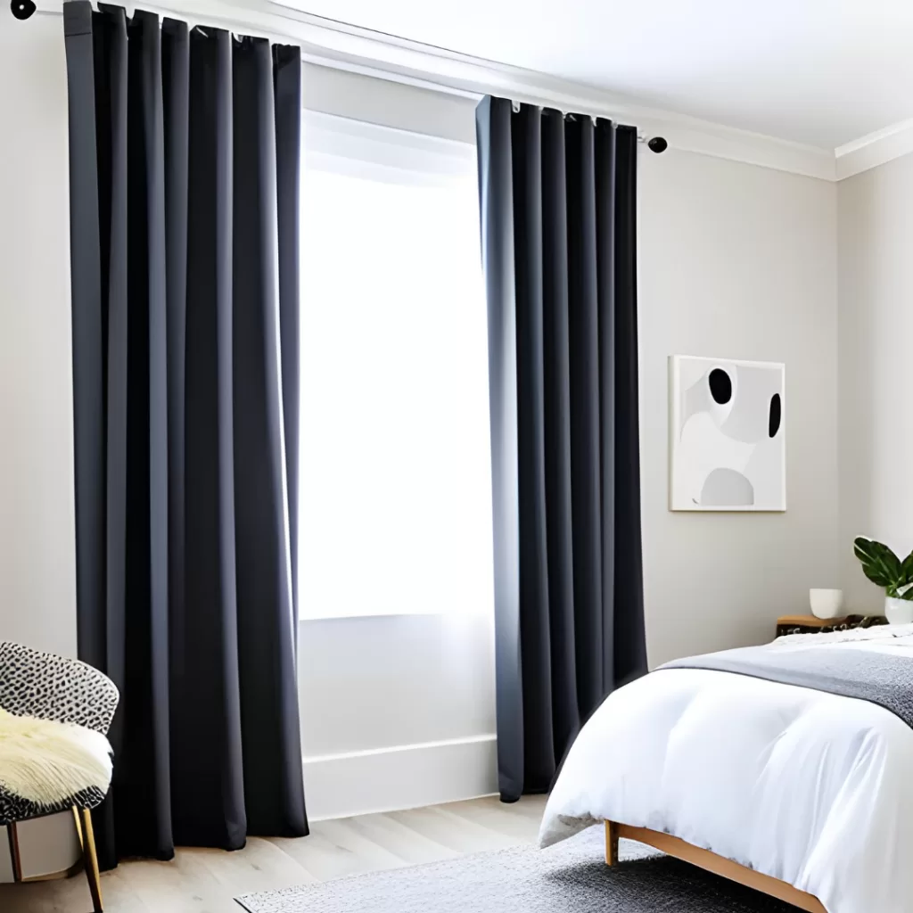 Cortina para Quarto, Cozinha, Sala Blackout Blecaute 1,30 1,60 2,30 PVC Corta Luz 100%