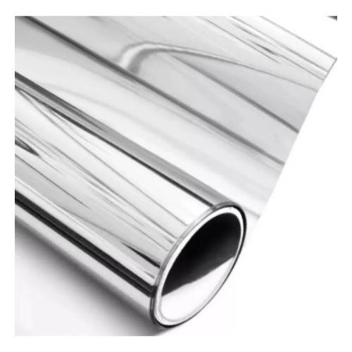 Insulfilm Residencial Automotivo Espelhado Prata 0