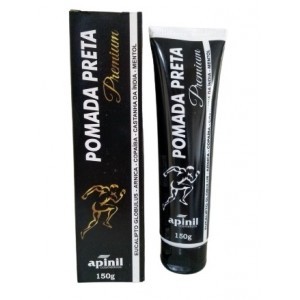 Kit 3 Pomada Massageadora Preta Premium – 15
