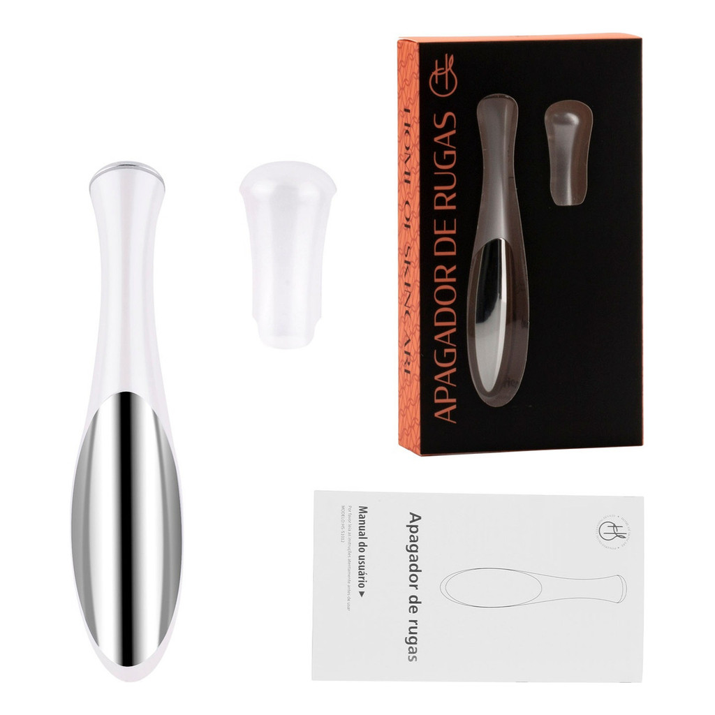 Massageador Facial Apagador De Rugas Elétrico Vibração Para Tratamento Facial S1012