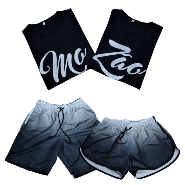 Conjunto Camisa Mozão Camisetas Casais + Kit Shor