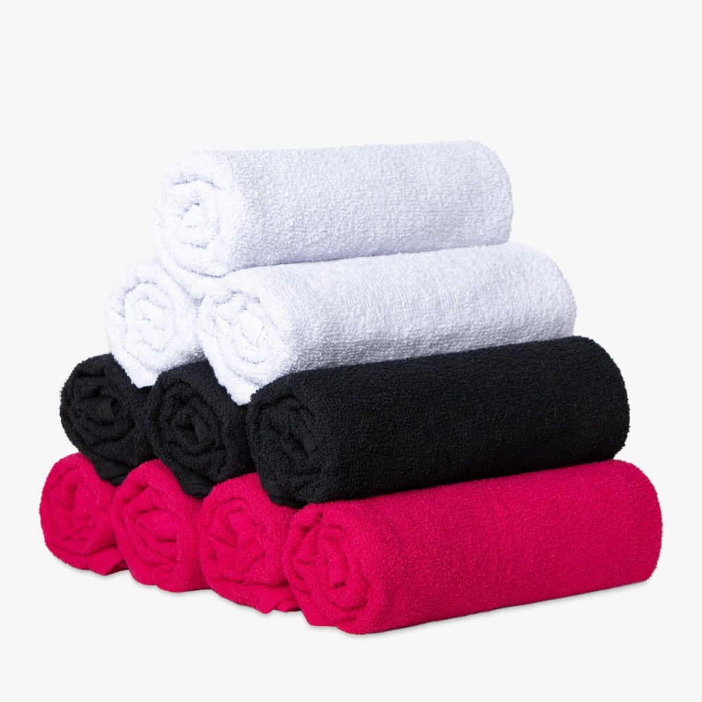 Kit 10 Toalhas Lavabo Manicure Pedicure – 100% algodão