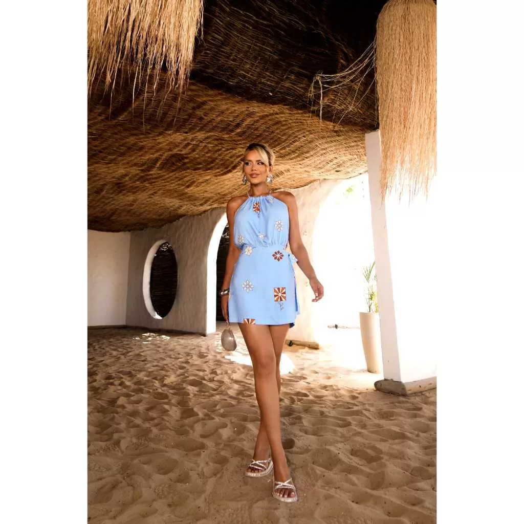 Macaquinho Feminino Envelope Estampado PipaGola Alta COD:187Pipa