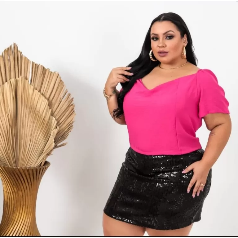 BLUSA PLUS SIZE