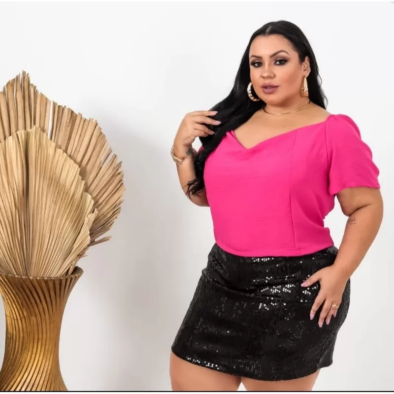 BLUSA PLUS SIZE