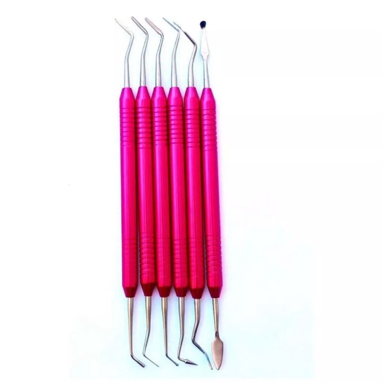 Kit De Espátula Para Restauração Resina  Rosa C
