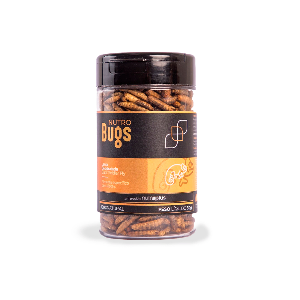 NUTRO BUGS LARVA DESIDRATADA PARA RÉPTEIS 30G