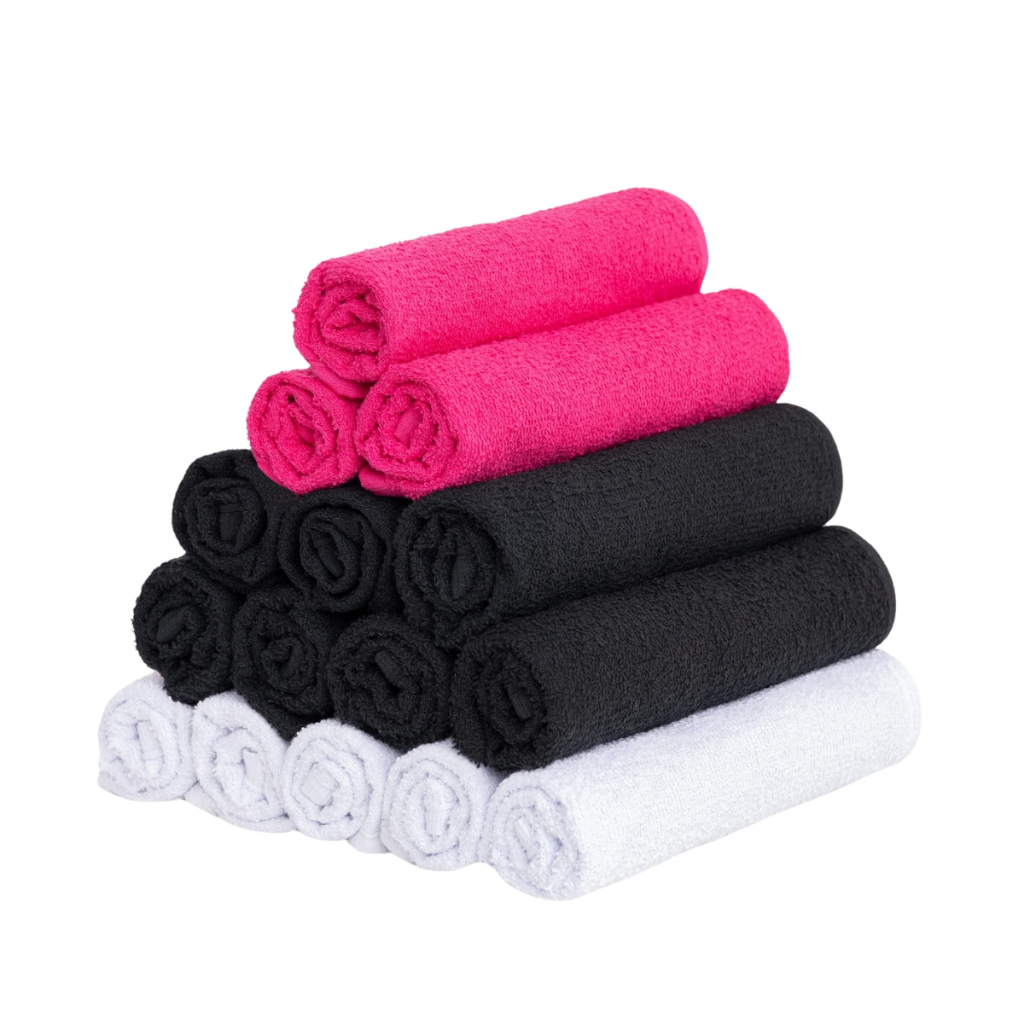Kit 5 Toalhas Lavabo Manicure Pedicure – 100% algodão – Maya Store