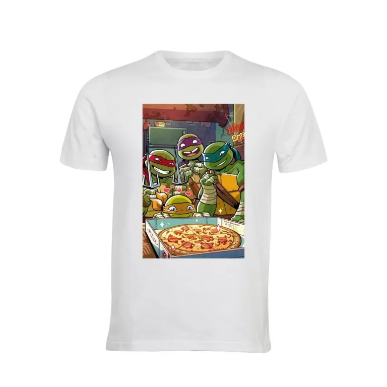 Camiseta camisa Tartarugas Ninjas – Pizza &#