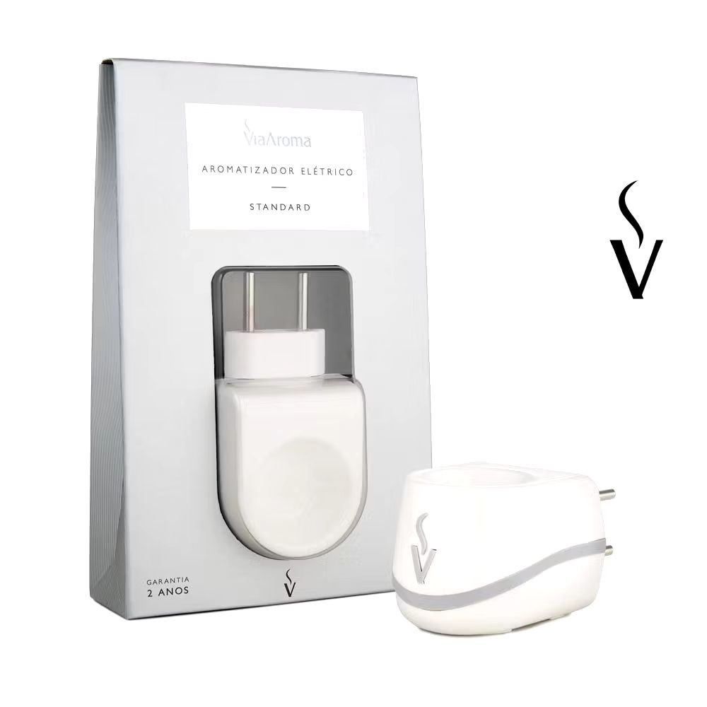 Difusor Aromatizador Elétrico Bivolt Standard Via Aroma