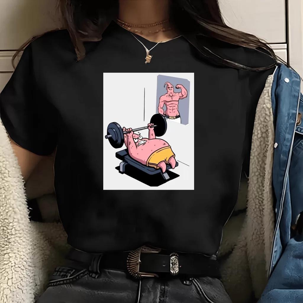 Camiseta Patrick Treino (Preta) – Supino Reto –