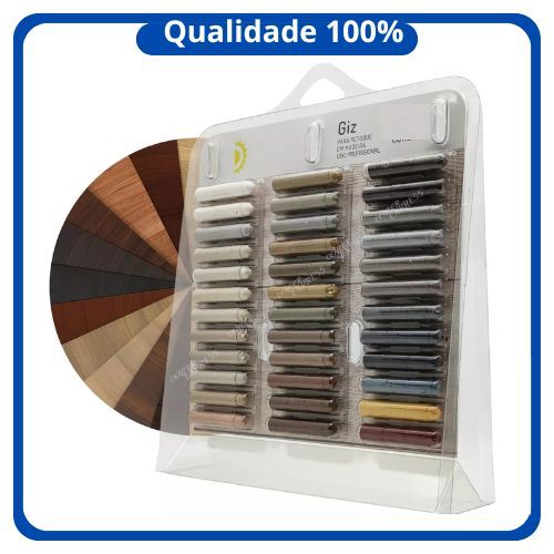 Kit 24 Giz Corretivos De Mdf E Piso Laminados Envi