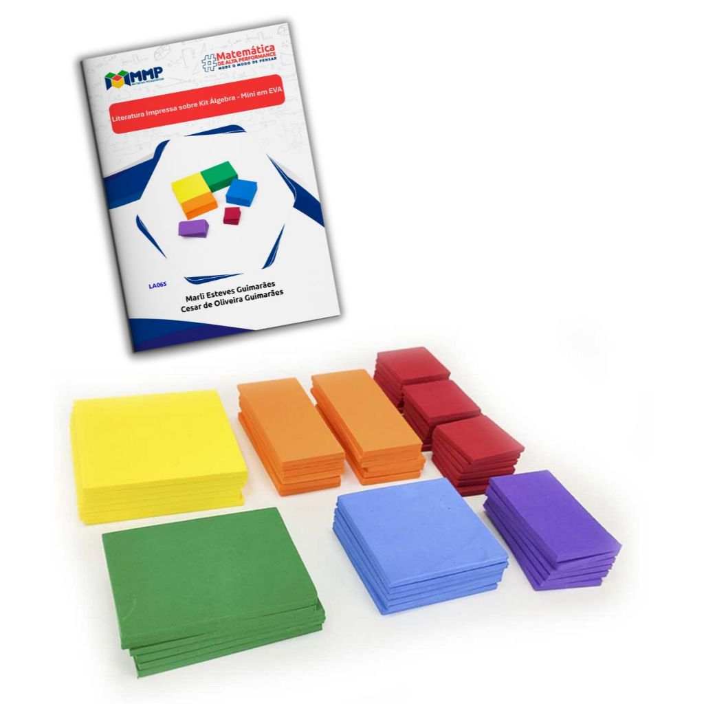 Kit Álgebra Mini – Fundamentos Essenciais Aprenda Álgebra de Forma Fácil e Visual – Material Educati