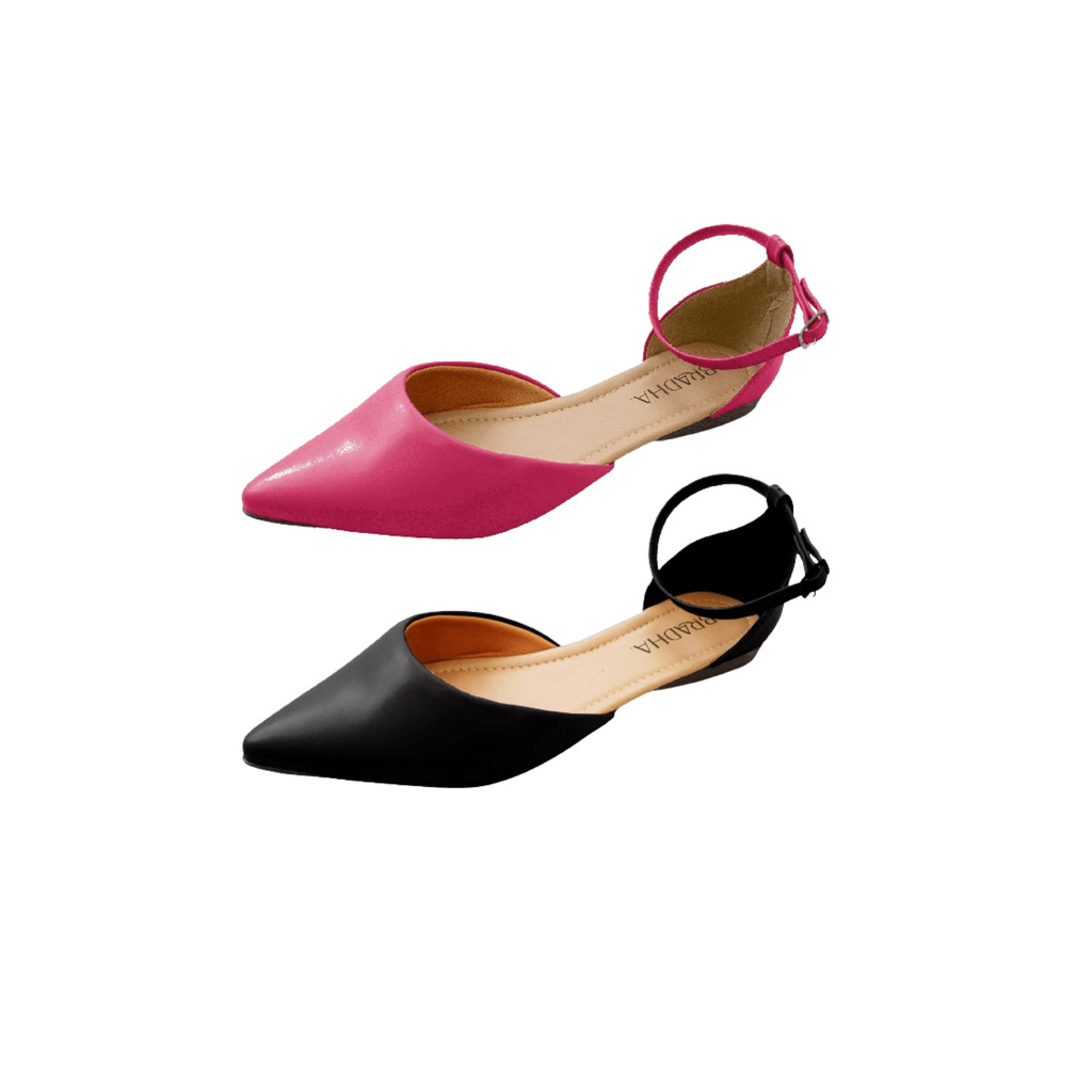 Kit Com 2 Pares Sapatilha Salomé Promoção 019-0001