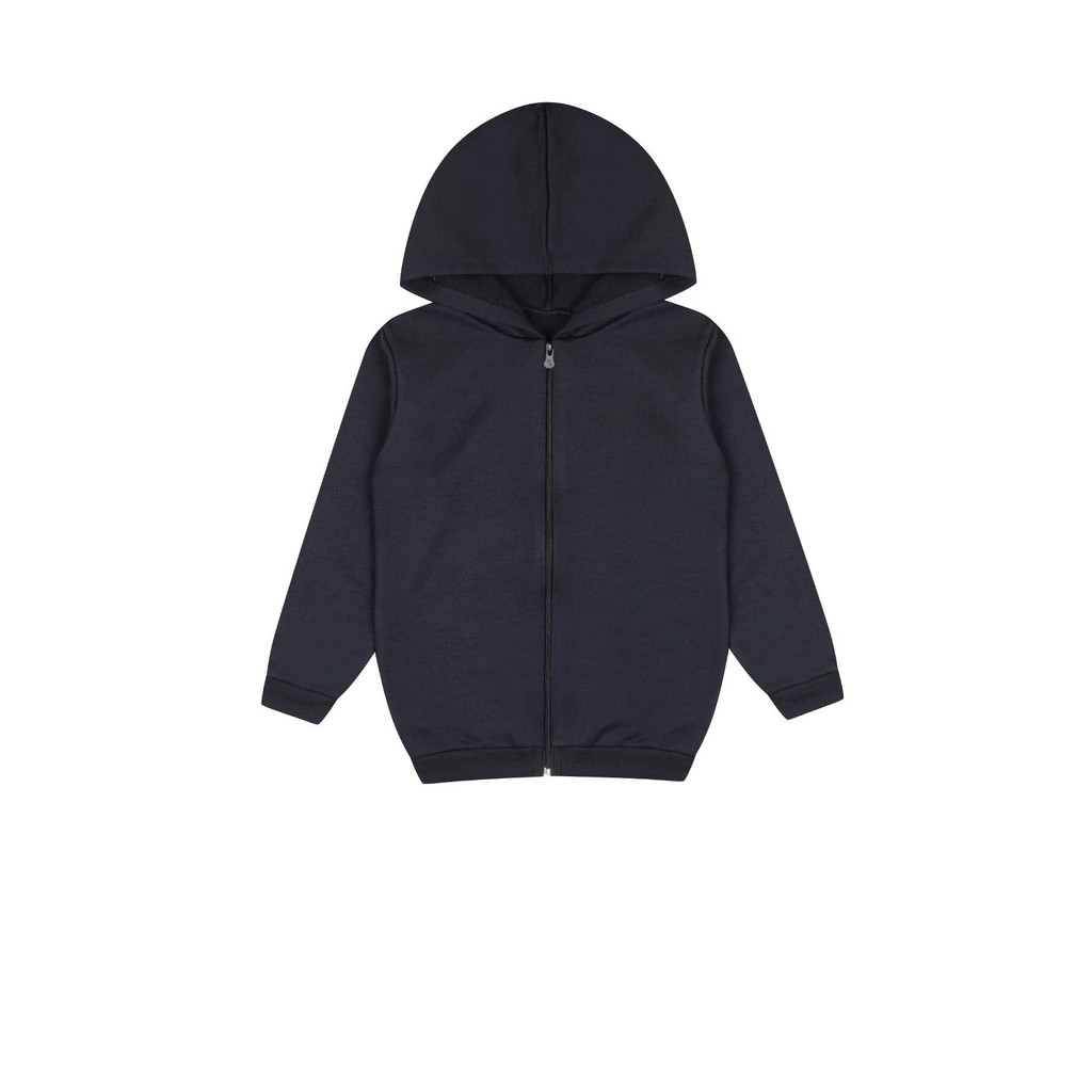 Jaqueta Sem Felpa Infantil Preto -Alemara