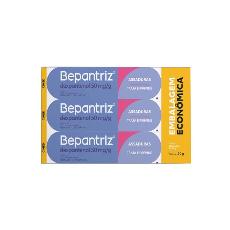Kit 3 unidades Bepantriz 30g