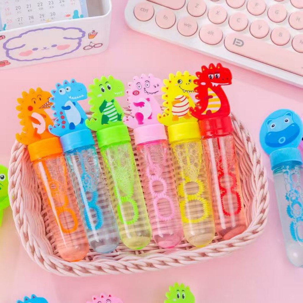 Kit2/6/ 12Bolhas de Sabão Bolinha Brinquedo Lembrancinha – Dinossauro