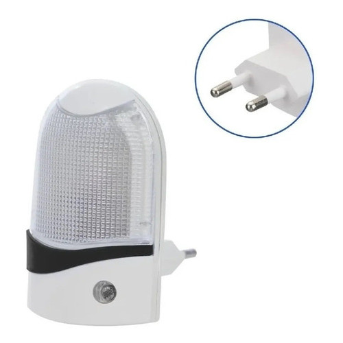 Abajur Tomada C/ Sensor Luminosidade Led Noturno B